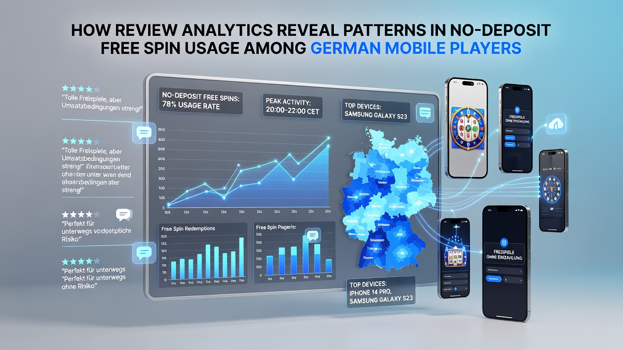 Mobile Nutzungsmuster und Review-Statistiken zu Free Spins in Deutschland